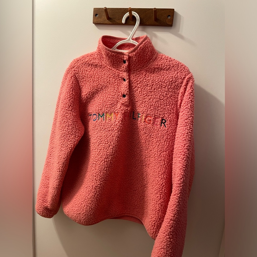 Tommy Hilfiger pink fleece